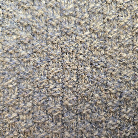 Green Marled Scarf Textured Knit - Picture 5 of 10